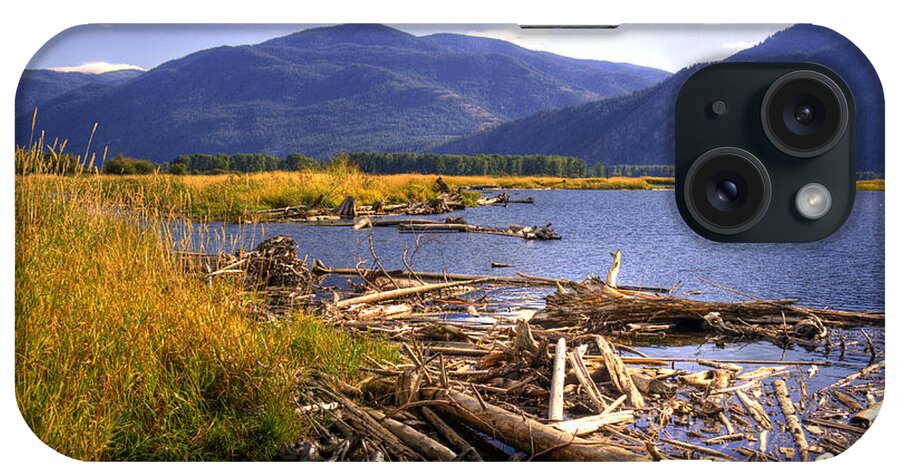 Kootenai Lake iPhone Case featuring the photograph Kootenai Lake BC by Lee Santa