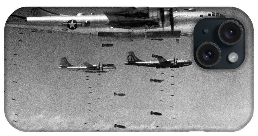 1951 iPhone Case featuring the photograph B-29 Bombers During Korean War by Granger
