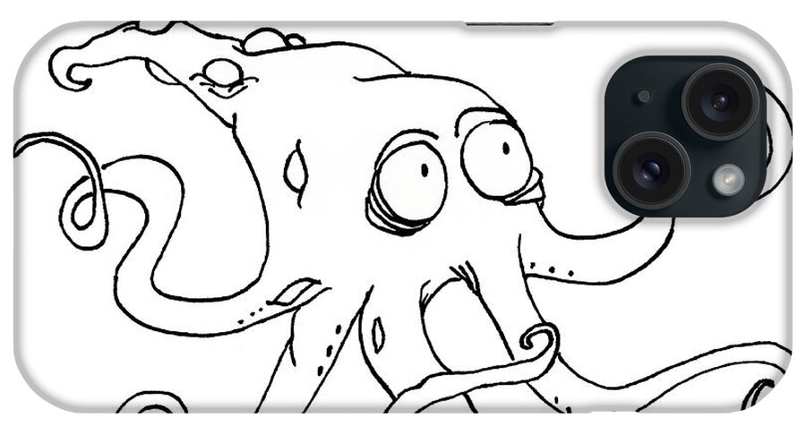 Octopus iPhone Case featuring the photograph Krake by Carlee Ojeda