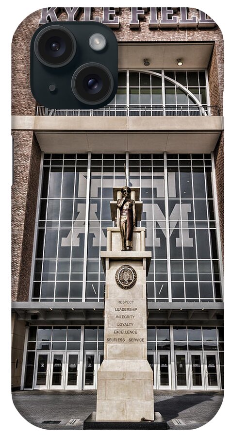 Texas A And M.universities iPhone Case featuring the photograph Kyle Field by Stephen Stookey