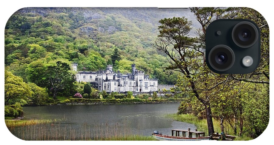 Kylemore Abby iPhone Case featuring the photograph Kylemore Castle in Spring by Jill Love