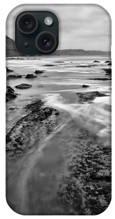 Ladram iPhone Case featuring the photograph Ladram Bay in Devon by Pete Hemington