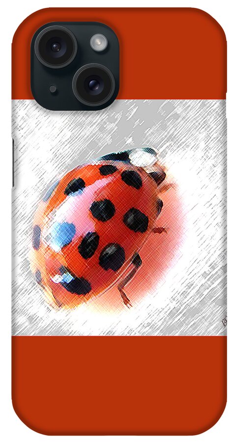 Ladybug iPhone Case featuring the photograph Ladybug Spectacular by Ben and Raisa Gertsberg