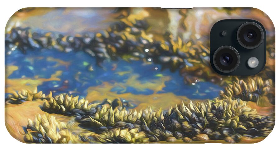 Shell iPhone Case featuring the photograph Laguna Beach Tide Pool Pattern 3 by Scott Campbell