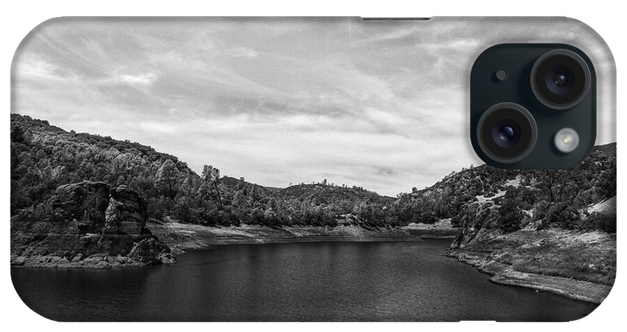 Bridge iPhone Case featuring the photograph Lake Berressa B/W by Bruce Bottomley