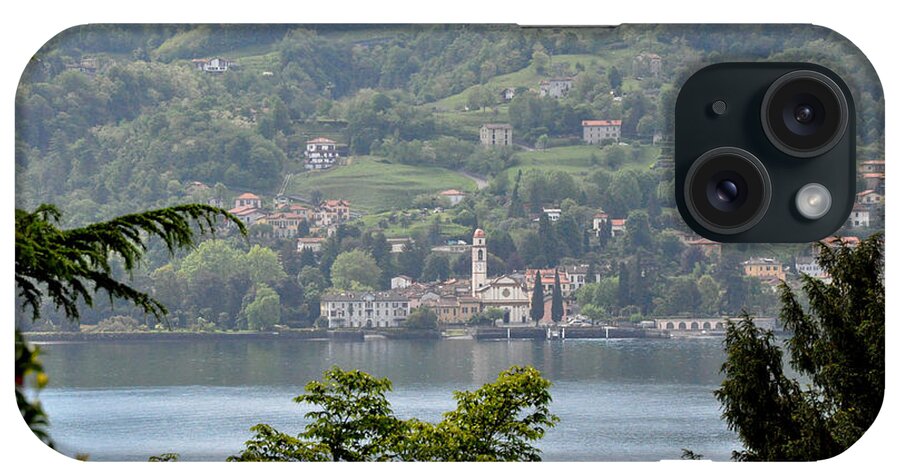 Nature iPhone Case featuring the photograph Lake Como View from Villa Carlotta Italy by Tatyana Searcy