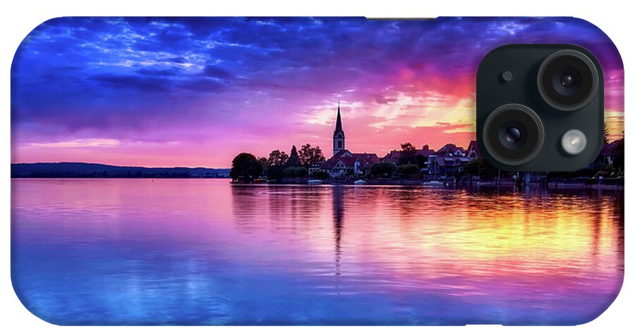 Lake Constance iPhone Case featuring the photograph Lake Constance Sunrise by Mountain Dreams