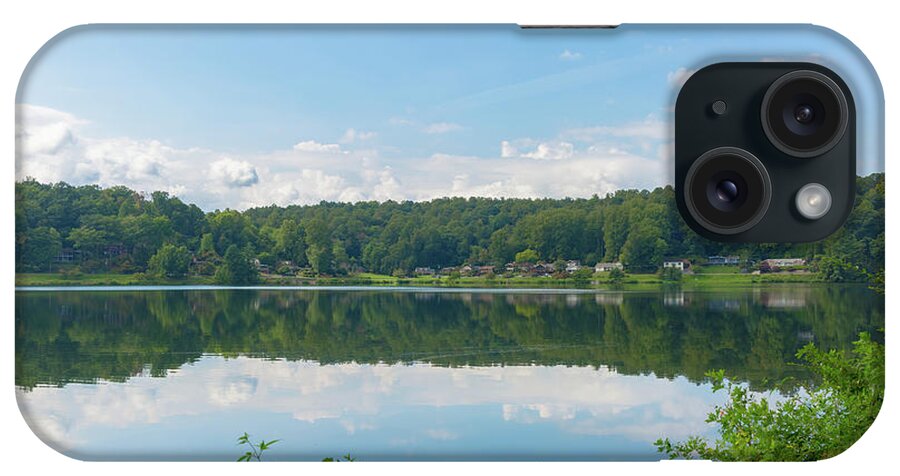 Reflections iPhone Case featuring the photograph Lake Junaluska #3 September 9 2016 by D K Wall