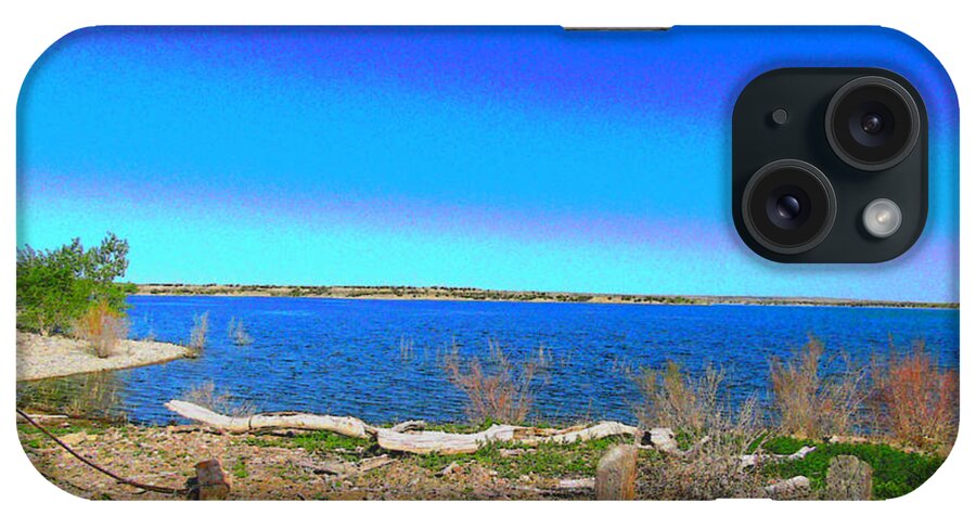  iPhone Case featuring the photograph Lake Pueblo Painted by Kelly Awad