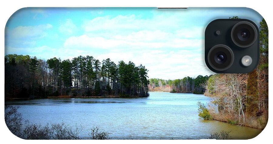 Art iPhone Case featuring the photograph Lake View by Shelia Kempf
