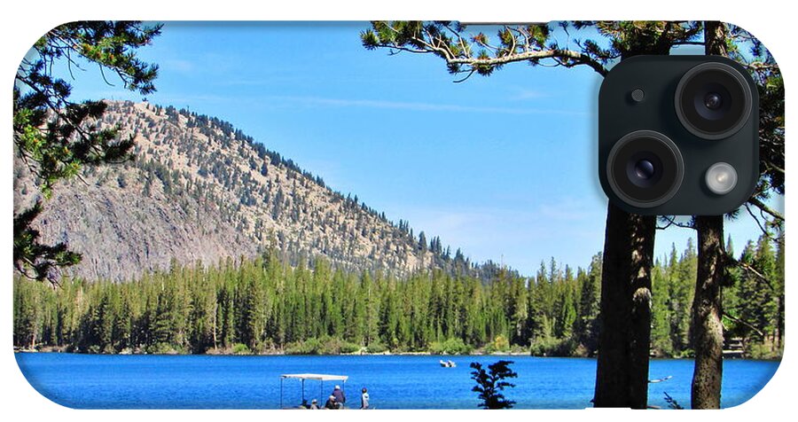 Sky iPhone Case featuring the photograph Lakeside by Marilyn Diaz