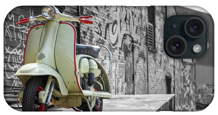 Classic iPhone Case featuring the photograph Lambretta Style by Rick Deacon