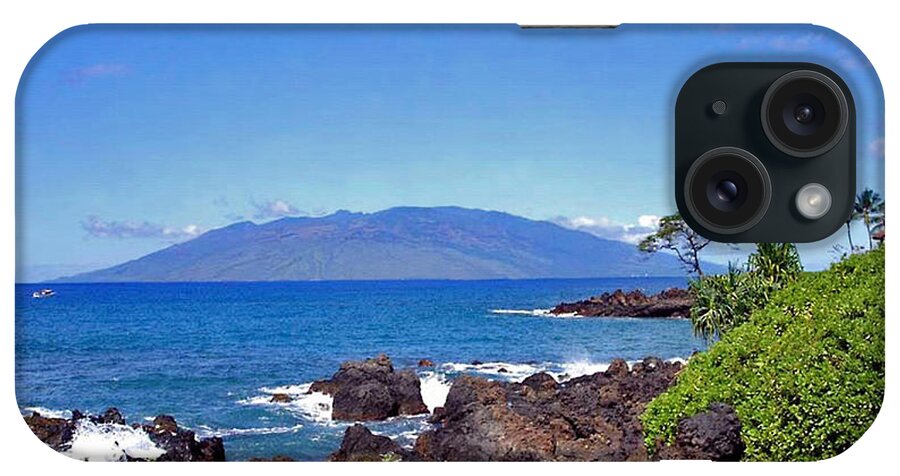 Lanai From Maui iPhone Case featuring the photograph Lanai from Maui by Ellen Henneke