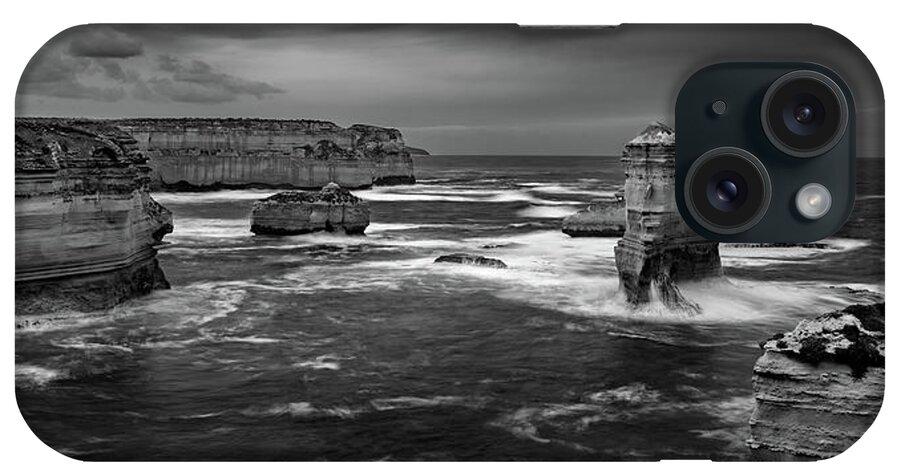 12 Apostles iPhone Case featuring the photograph Land and Sea by Mark Lucey