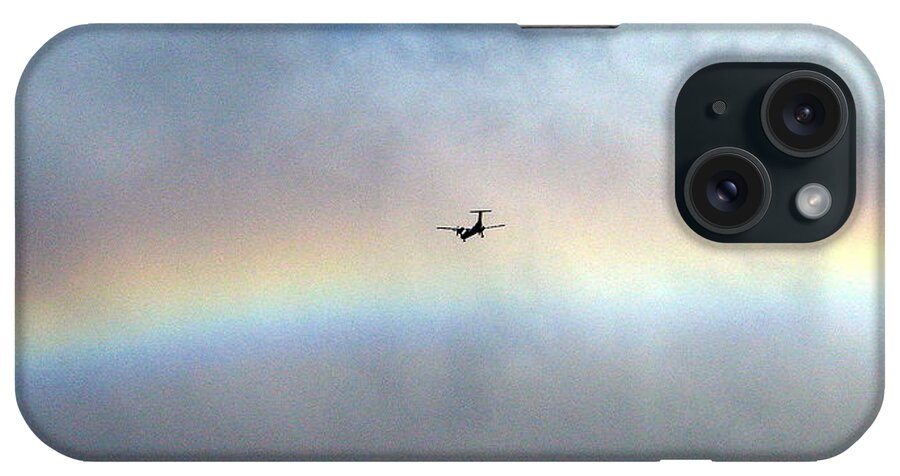 Gray iPhone Case featuring the photograph Landing in Paradise Photograph by Kimberly Walker