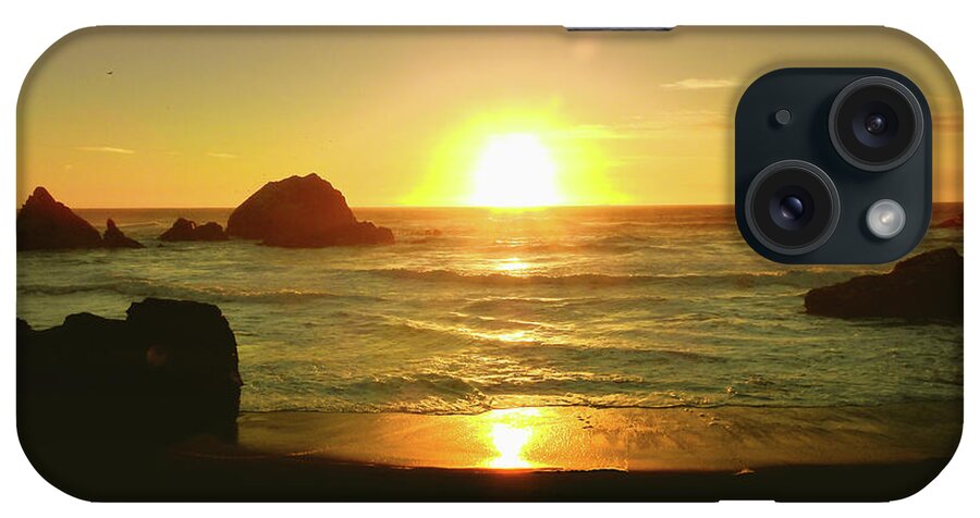 Golden Hour-pictures iPhone Case featuring the photograph Lands End Sunset-the Golden Hour by Scott Cameron