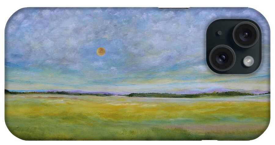 Alicia Maury Prints iPhone Case featuring the painting Landscape by Alicia Maury