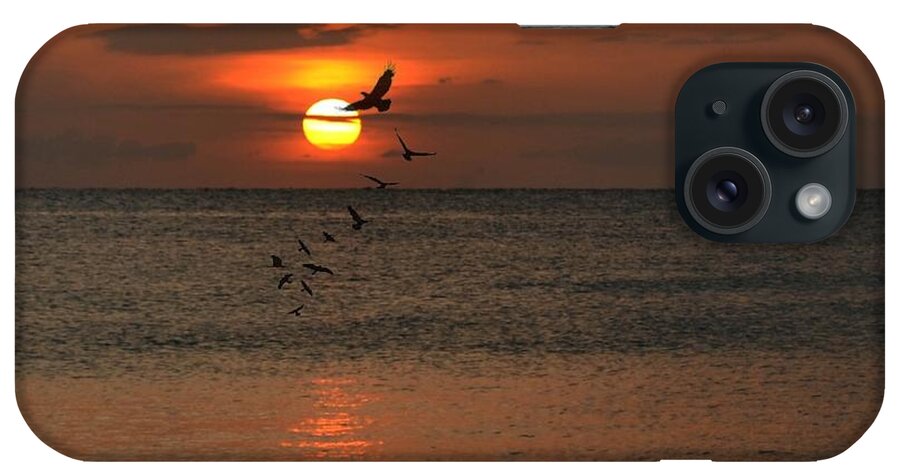 Sunset iPhone Case featuring the photograph Last Light by Carolyn Mickulas