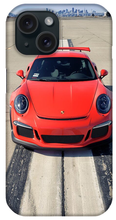 Cars iPhone Case featuring the photograph Lava Orange #Porsche 911 #GT3RS #Print by ItzKirb Photography