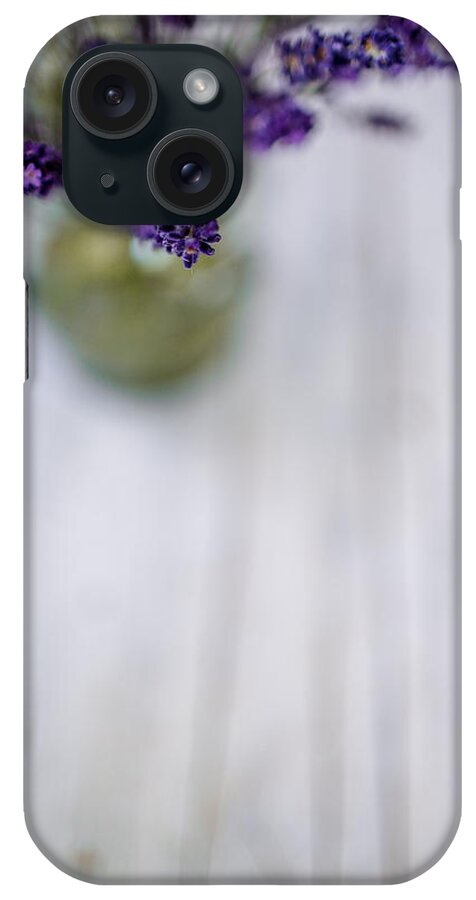 Lavender iPhone Case featuring the photograph Lavender Still Life by Nailia Schwarz