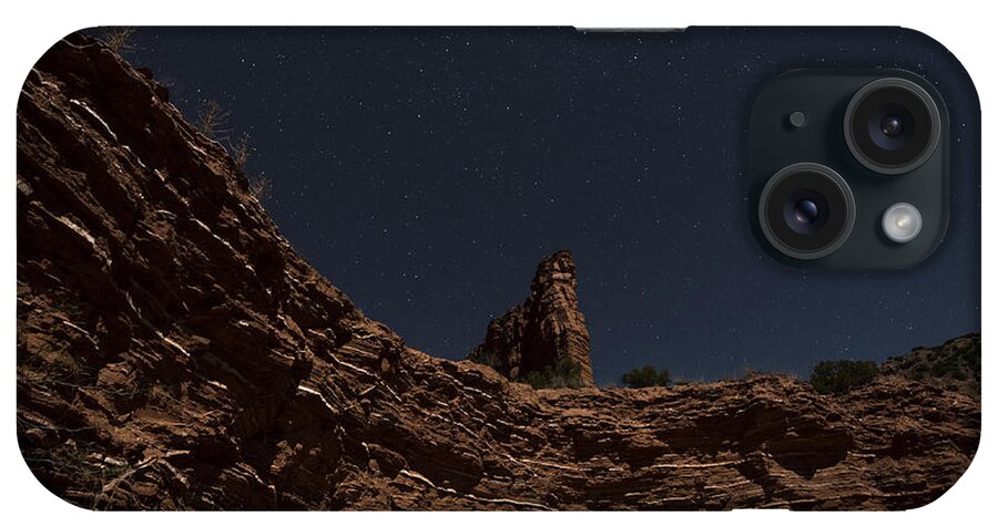 Night iPhone Case featuring the photograph Layers of Time by Melany Sarafis