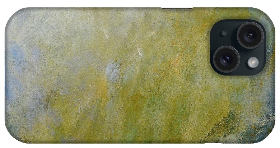 Creation iPhone Case featuring the painting Let the Earth Bring Forth Grass by Laurie Snow Hein