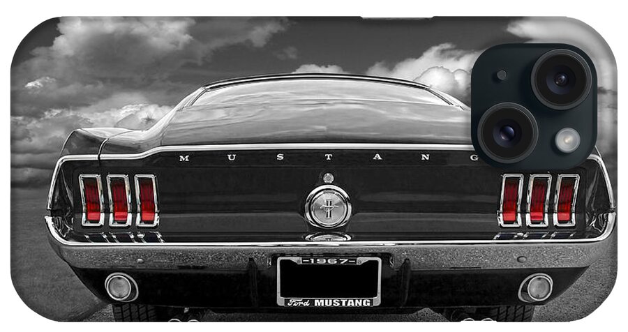 Ford Mustang iPhone Case featuring the photograph Let The Good Times Roll - 1967 Mustang Fastback by Gill Billington