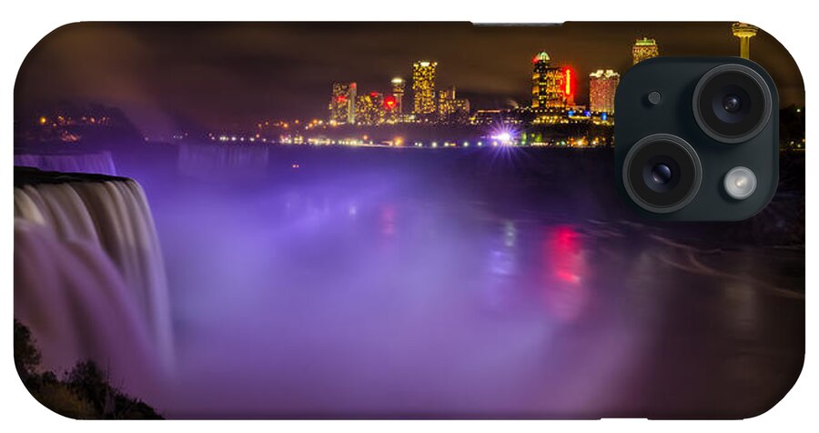 Niagara Falls iPhone Case featuring the photograph Let there be light by Mark Papke