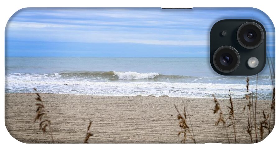 Beach At Myrtle Beach iPhone Case featuring the photograph Let's go to the Beach by Mary Timman