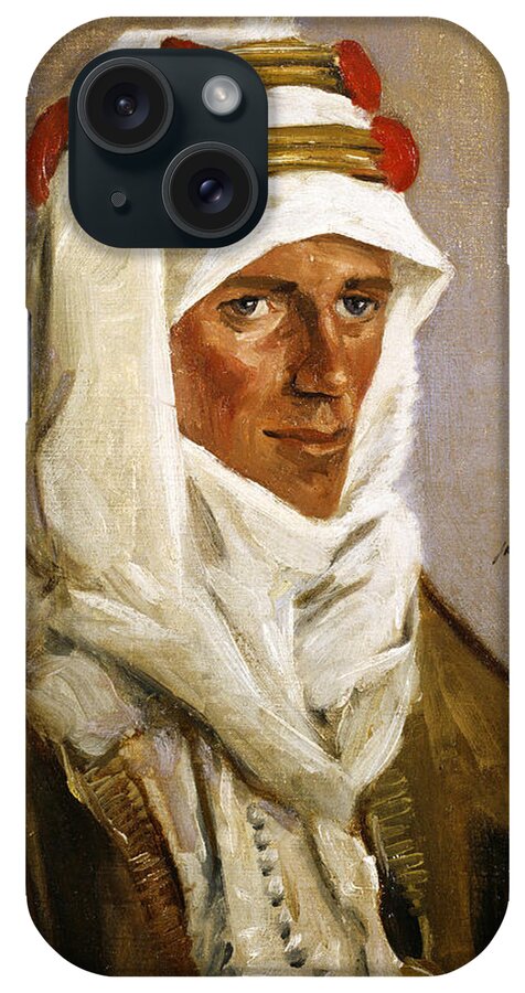 Lawrence iPhone Case featuring the photograph Lieutenant Colonel T E Lawrence 1918 by Munir Alawi