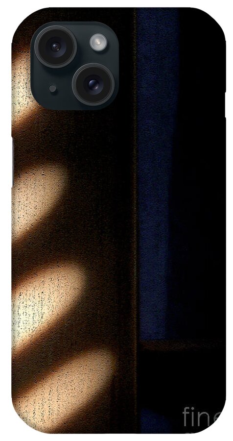 Abstract iPhone Case featuring the digital art Light Rays by Todd Blanchard