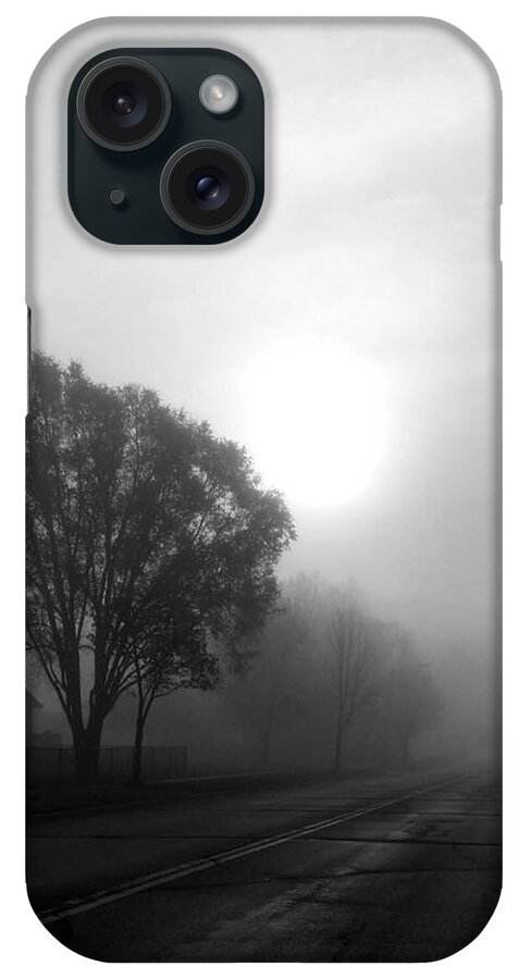 Tree iPhone Case featuring the photograph Light Through a Fog by Corey Habbas