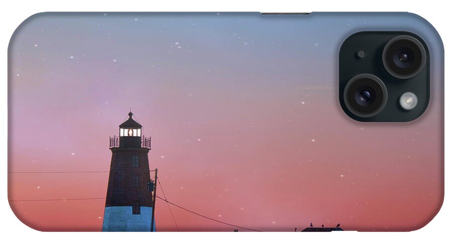 Architecture iPhone Case featuring the photograph Lighthouse at Sunrise by Juli Scalzi
