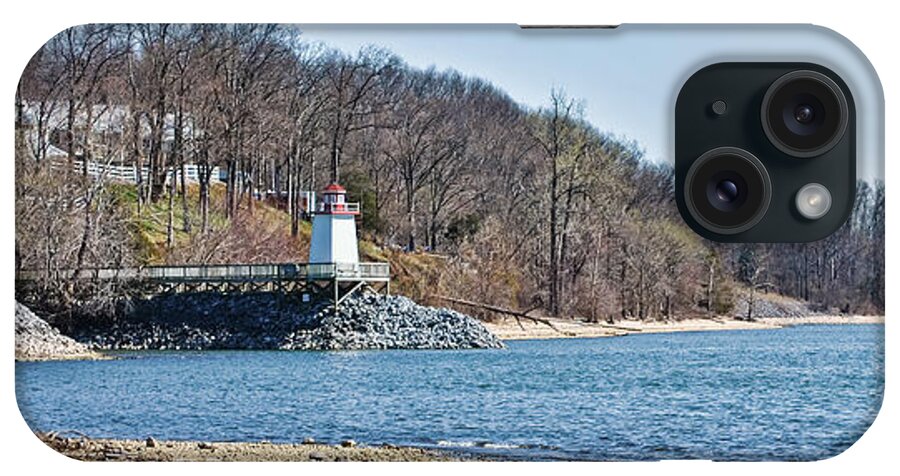 Greg Jackson iPhone Case featuring the photograph Lighthouse Landing Inlet, Kentucky Lake by Greg Jackson