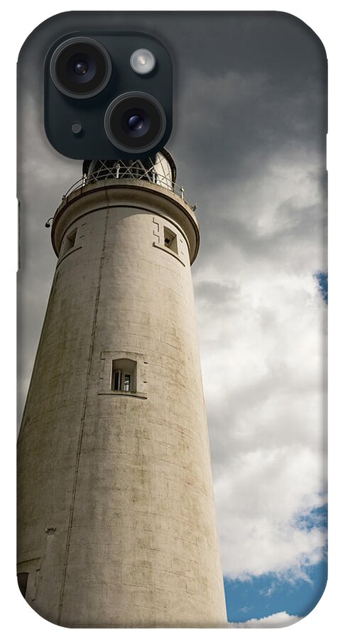 St Mary's Lighthouse iPhone Case featuring the photograph Lighthouse tower by Gary Eason