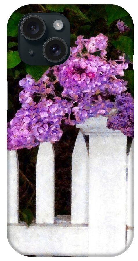 Lilac iPhone Case featuring the photograph Lilacs - Mother's Day 1 by Janine Riley
