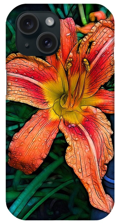 Flowers iPhone Case featuring the photograph Lily Bold by Nick Heap