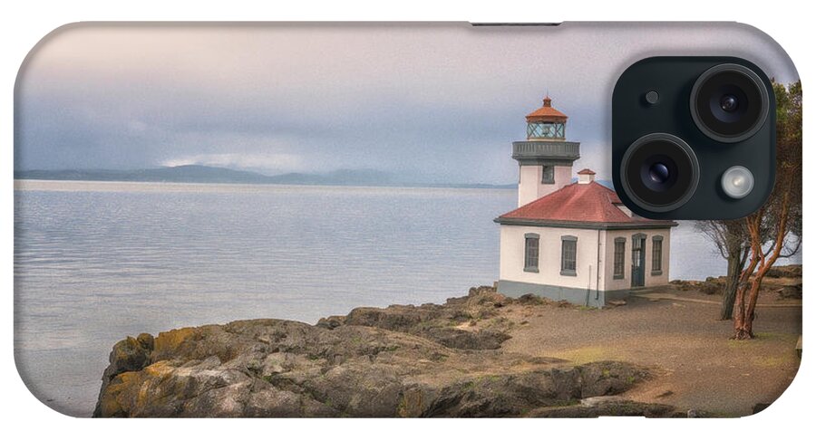 Oregon Coast iPhone Case featuring the photograph Lime Kiln Point Lighthouse by Tom Singleton