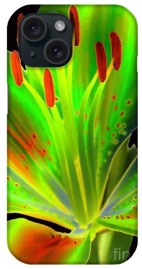 Diane Berry iPhone Case featuring the photograph Lime Twist by Diane E Berry