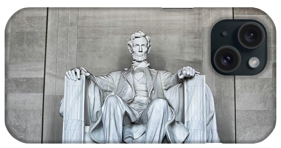 Abraham Lincoln iPhone Case featuring the photograph Lincoln Memorial by Alison Frank