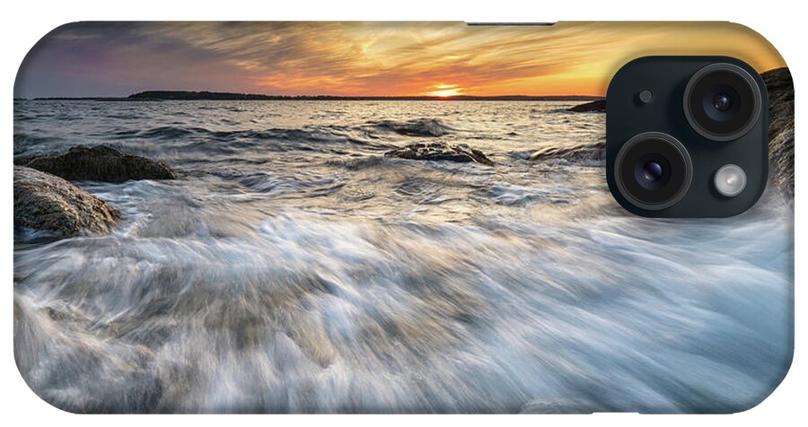 Maine iPhone Case featuring the photograph Linked In by Colin Chase