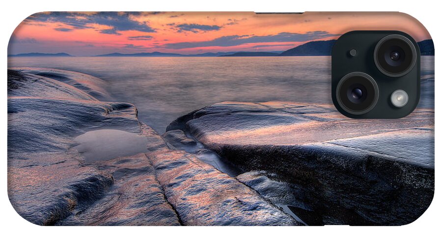 Canada iPhone Case featuring the photograph Liquid Lagoon by Doug Gibbons