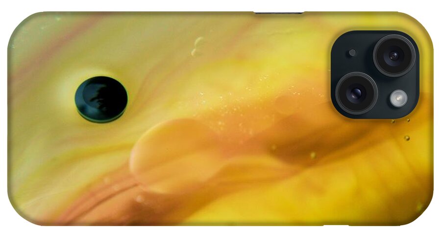 Abstract iPhone Case featuring the photograph Liquispace 06 by Aimelle Ml