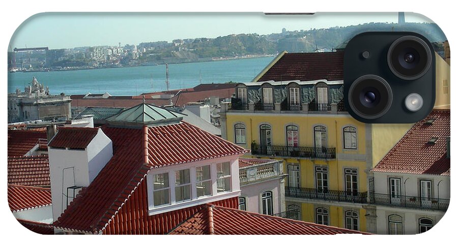 Lisbon iPhone Case featuring the photograph Lisbon Rooftops by Jean Wolfrum