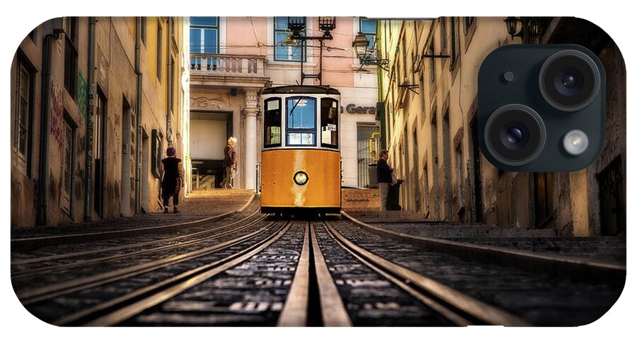 Lisbon iPhone Case featuring the photograph Lisbon scene by Jorge Maia