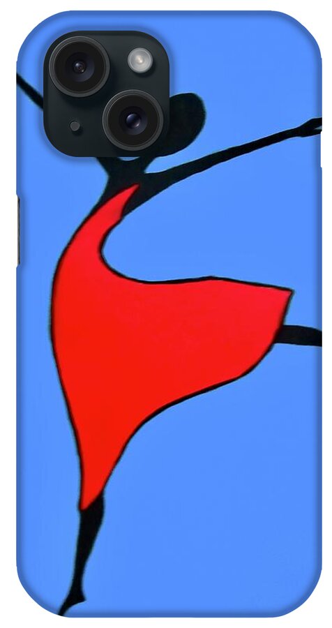 Dander iPhone Case featuring the painting Little Dancer by Stephanie Moore