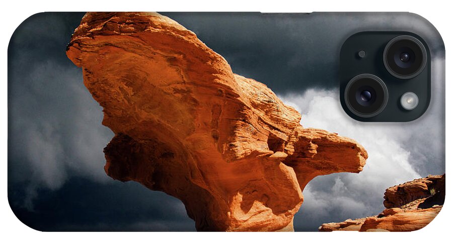 Hoodoo iPhone Case featuring the photograph Little Finland Nevada 8 by Bob Christopher