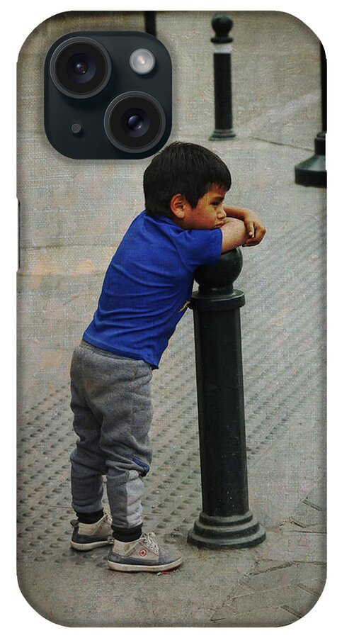 Lima iPhone Case featuring the photograph Little Peruvian Boy by Kathryn McBride