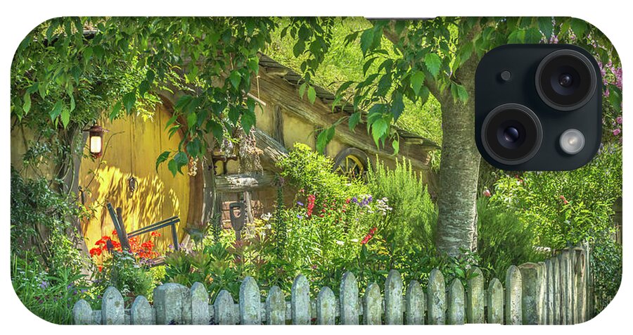 Hobbiton iPhone Case featuring the photograph Little Picket Fence by Racheal Christian