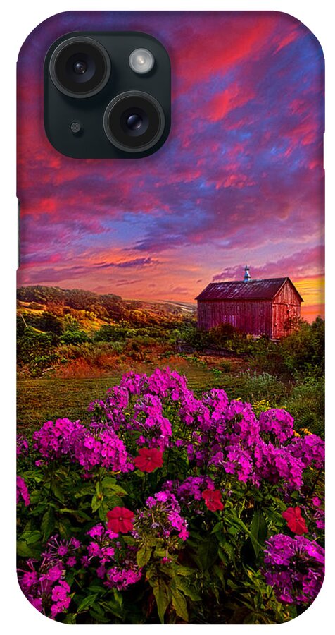 Crops iPhone Case featuring the photograph Live In The Moment by Phil Koch